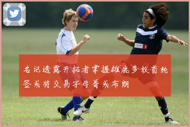 名记透露开拓者掌握雄鹿多枚首轮签或将交易字母哥或布朗